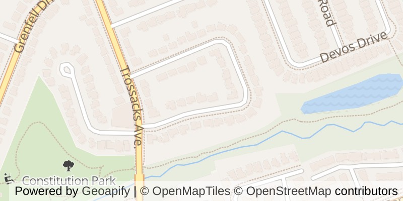 Map of 18 MCTAGGART CRESCENT, London North (North C)