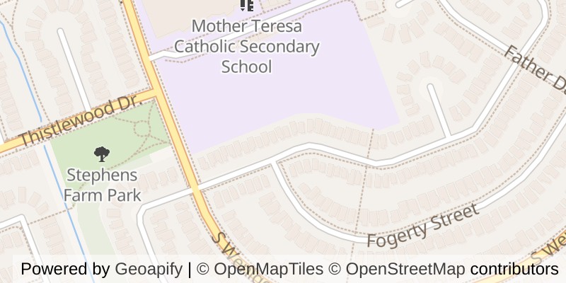 Map of 872 MARIGOLD STREET, London North (North C)