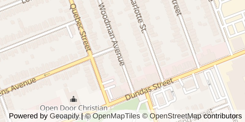 Map of 441 WOODMAN AVENUE, London East (East G)