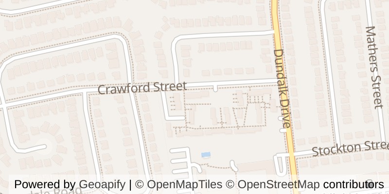 Map of 30 - 825 DUNDALK DRIVE, London South (South Q)