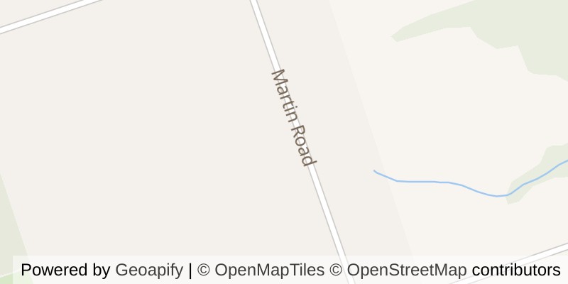 Map of 177 MARTIN ROAD, Middlesex Centre (Delaware Town)