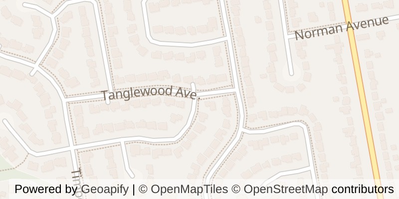 Map of 4 CONIFER CRESCENT, London South (South B)