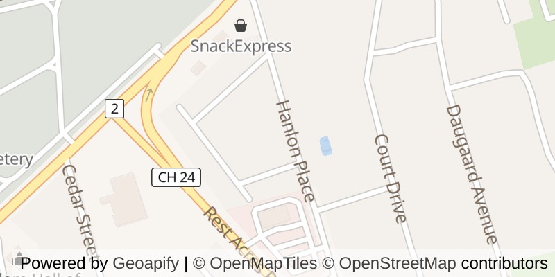 Map of 54 - 19 HANLON PLACE, Brant (Paris)