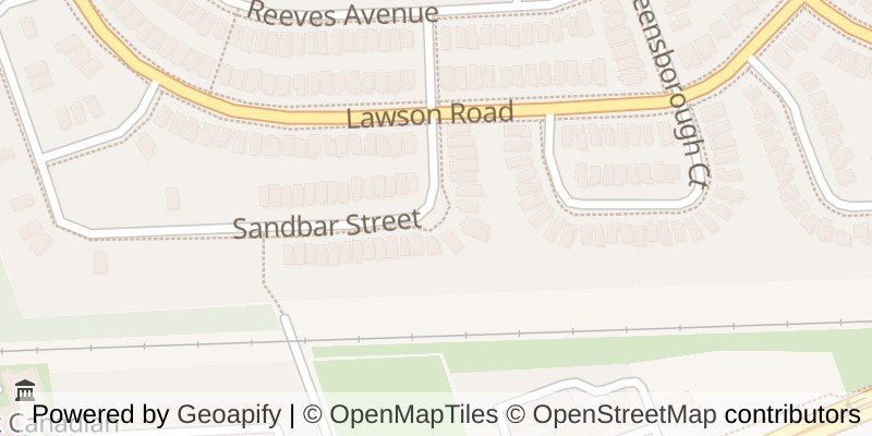 Map of 1210 SANDBAR STREET, London North (North I)