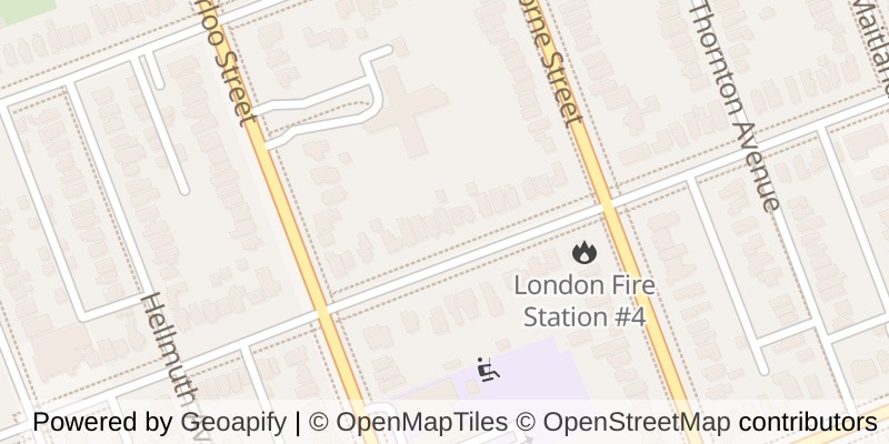 Map of 368 ST JAMES STREET, London East (East B)