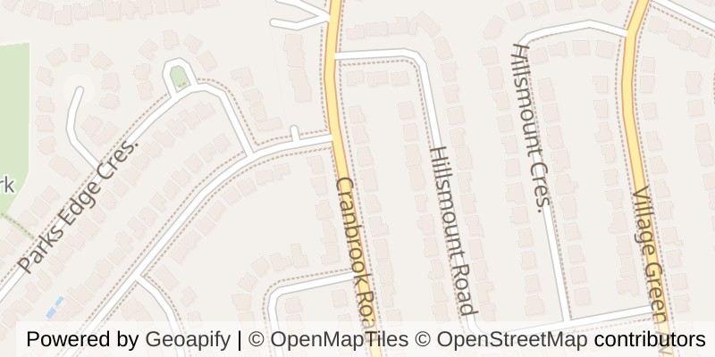 Map of 648 CRANBROOK ROAD, London South (South M)