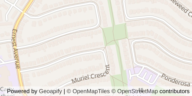 Map of 82 MURIEL CRESCENT, London South (South X)