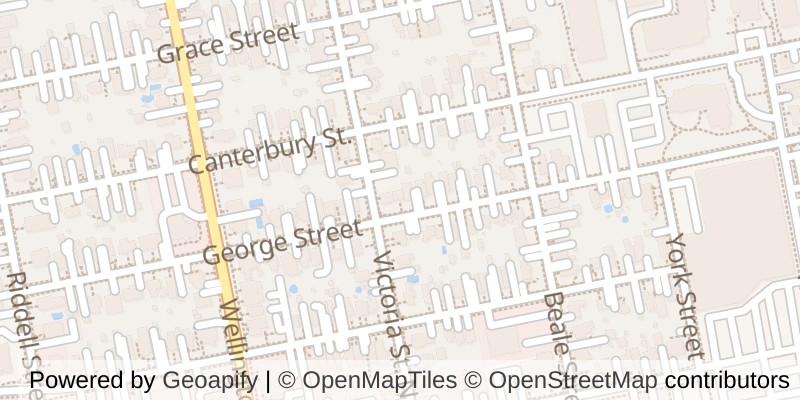 Map of 577 GEORGE STREET, Woodstock (Woodstock - North)