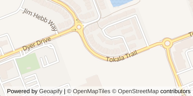 Map of 2960 TOKALA TRAIL, London North (North S)