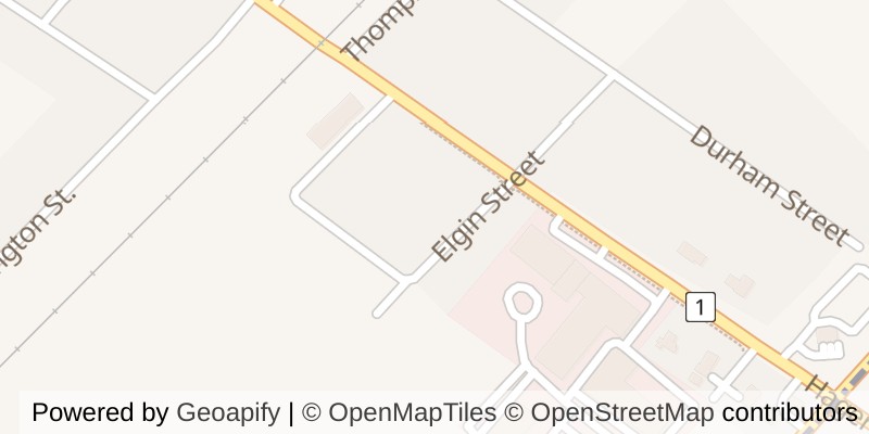 Map of 9 ELGIN STREET, Newbury