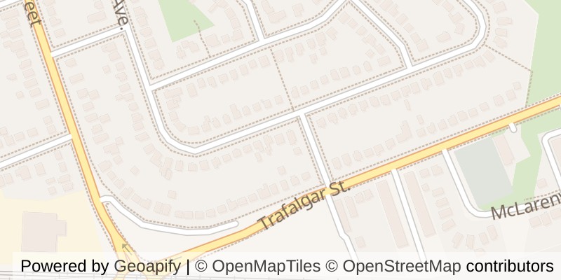 Map of 75 STEVENSON AVENUE, London East (East N)