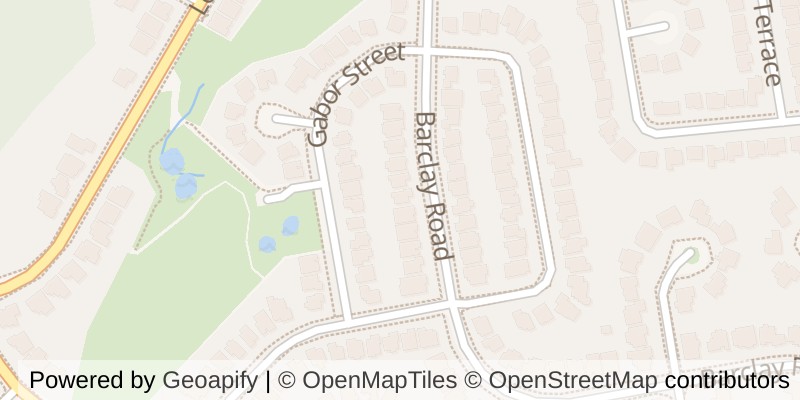 Map of 941 BARCLAY ROAD, London South (South L)