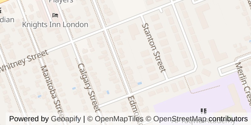 Map of 352 EDMONTON STREET, London East (East H)