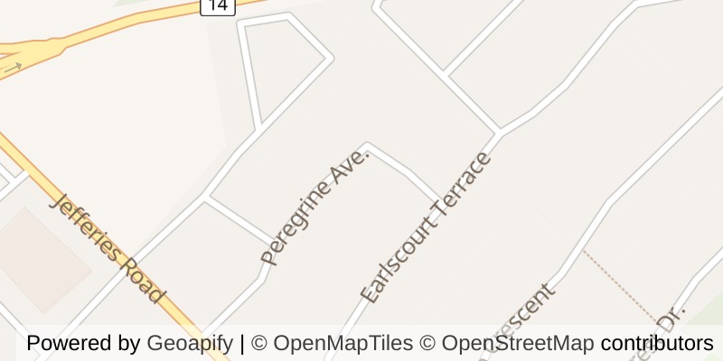Map of 16 PEREGRINE AVENUE, Middlesex Centre (Kilworth)
