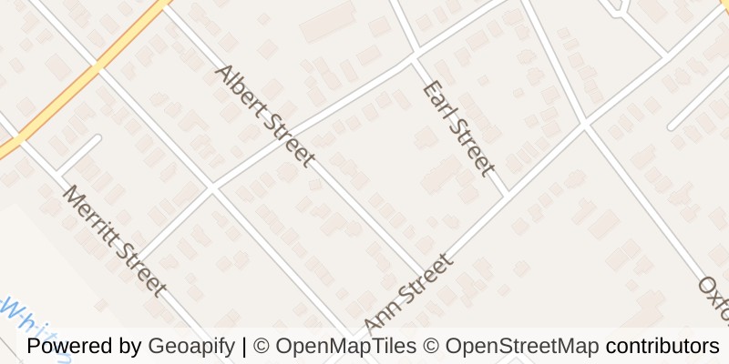 Map of 213 ALBERT STREET, Ingersoll (Ingersoll - South)