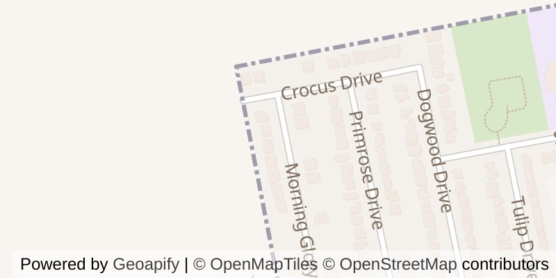 Map of 31 MORNING GLORY DRIVE, Tillsonburg