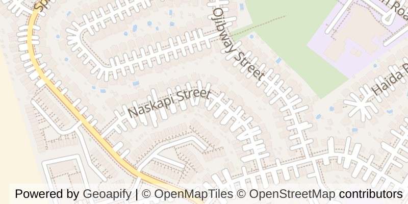 Map of 48 NASKAPI STREET, Woodstock (Woodstock - North)