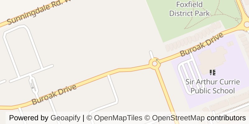 Map of 2538 BUROAK DRIVE, London North (North S)