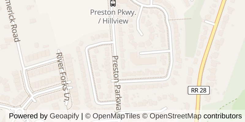Map of 611 PRESTON PARKWAY, Cambridge