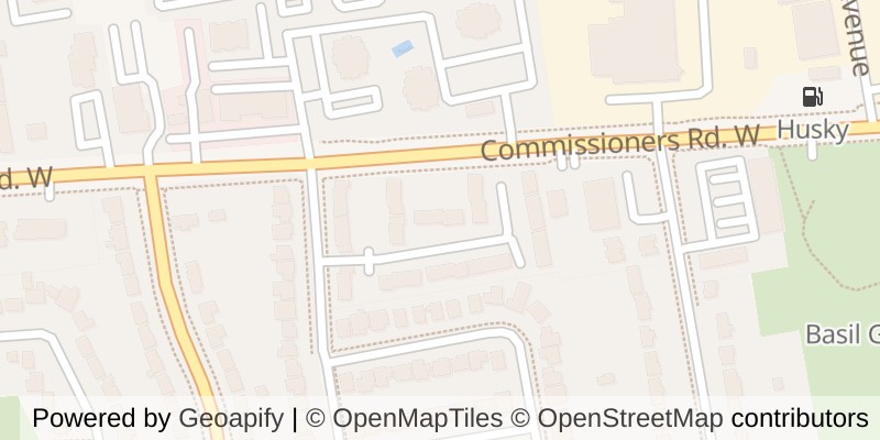 Map of 17 - 226 HIGHVIEW AVENUE W, London South (South O)