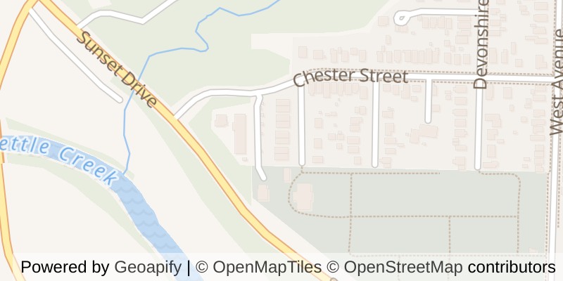 Map of 11 WILLOW STREET, St. Thomas