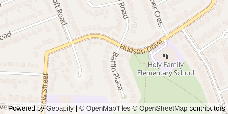 Map of 3 BAFFIN PLACE, London East (East I)