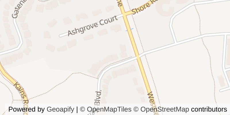Map of 2120 LINKWAY BOULEVARD, London South (South A)