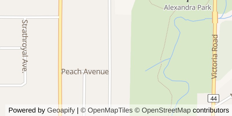 Map of 293 CARRIE STREET, Strathroy-Caradoc (NW)