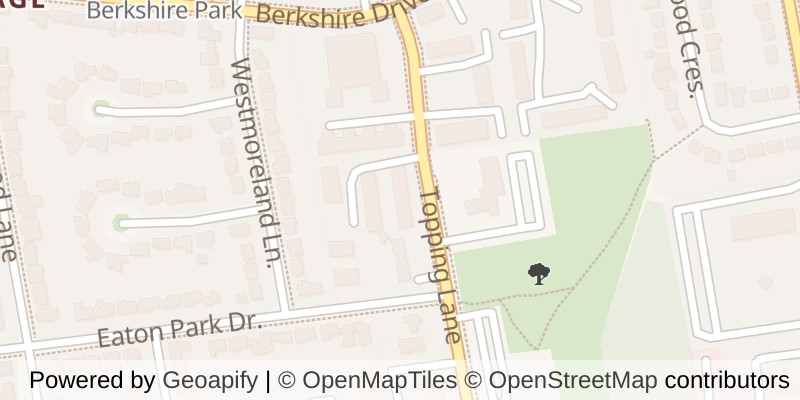 Map of 14 - 535 TOPPING LANE, London South (South N)