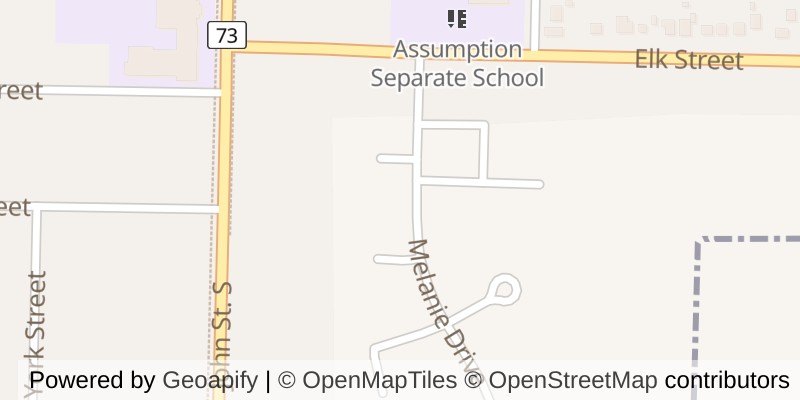 Map of 28 MELANIE DRIVE, Aylmer