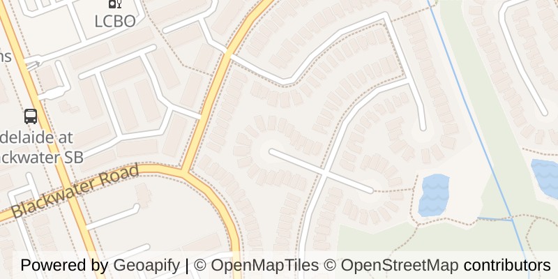 Map of 754 HEDGEROW PLACE, London North (North C)