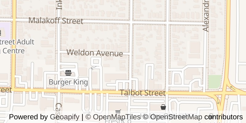 Map of 12 WOODWORTH AVENUE, St. Thomas