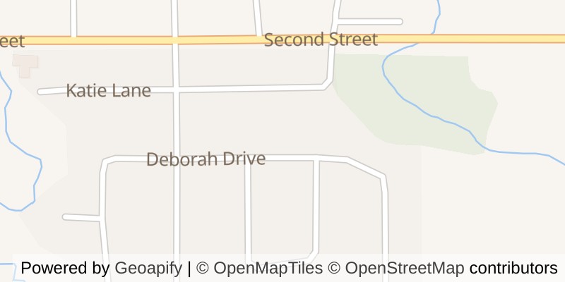 Map of 95 DEBORAH DRIVE, Strathroy-Caradoc (NE)