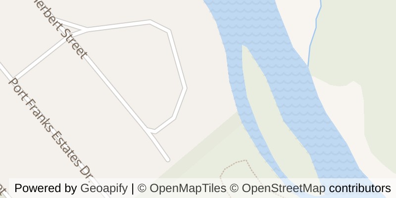 Map of 7904 KATHARINE CRESCENT, Lambton Shores
