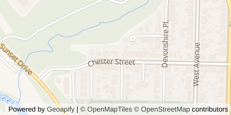 Map of 12 CHESTER STREET, St. Thomas