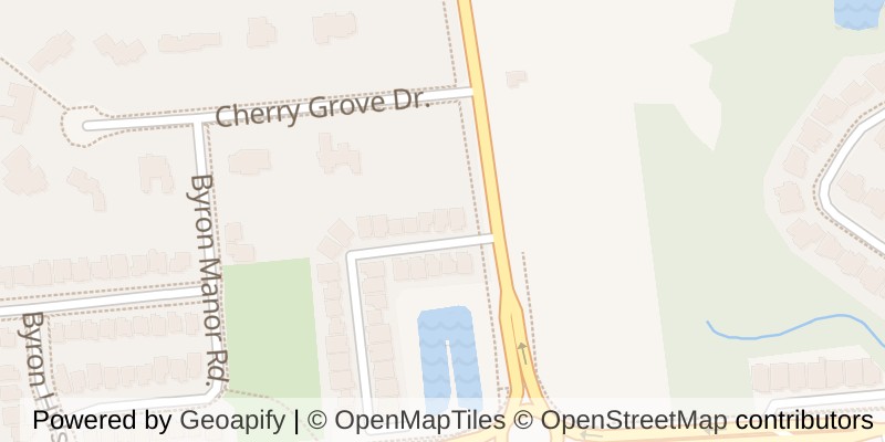 Map of 4 - 2615 COLONEL TALBOT ROAD, London South (South K)