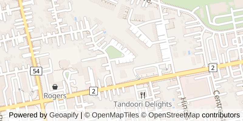 Map of 12 MARLBORO COURT, Woodstock (Woodstock - North)