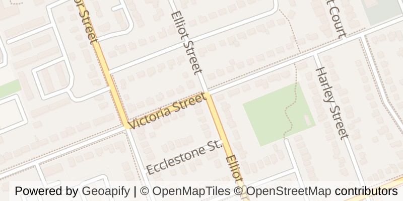 Map of 697 VICTORIA STREET, London East (East B)