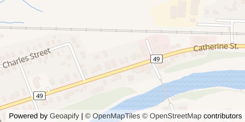 Map of 4174 CATHERINE STREET, Thames Centre (Dorchester)