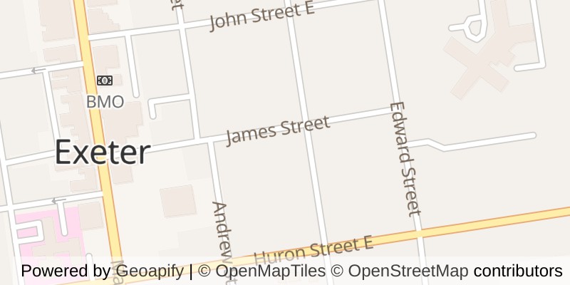 Map of 431 ALBERT STREET, South Huron (Exeter)