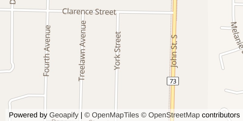 Map of 29 YORK STREET, Aylmer