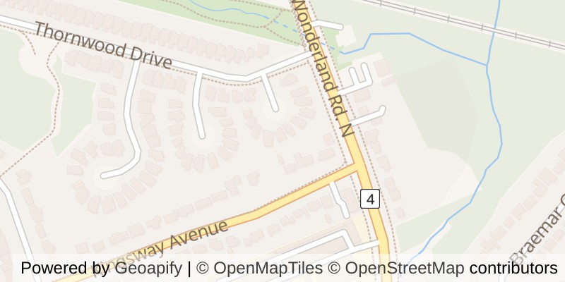Map of 23 BRIMLEY COURT, London North (North P)
