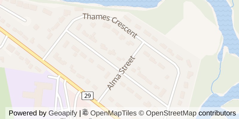 Map of 232 TERRENCE AVENUE, Thames Centre (Dorchester)