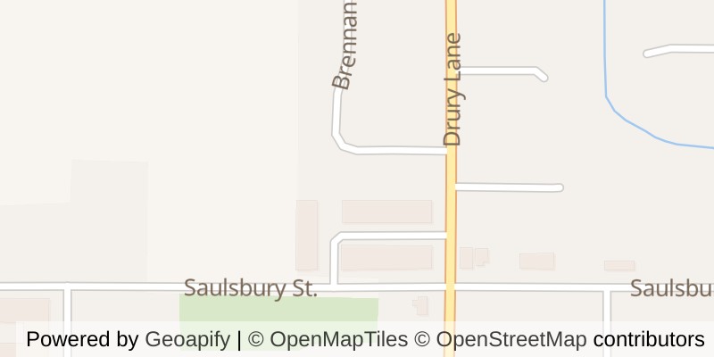Map of 11 BRENNAN DRIVE, Strathroy-Caradoc (NW)
