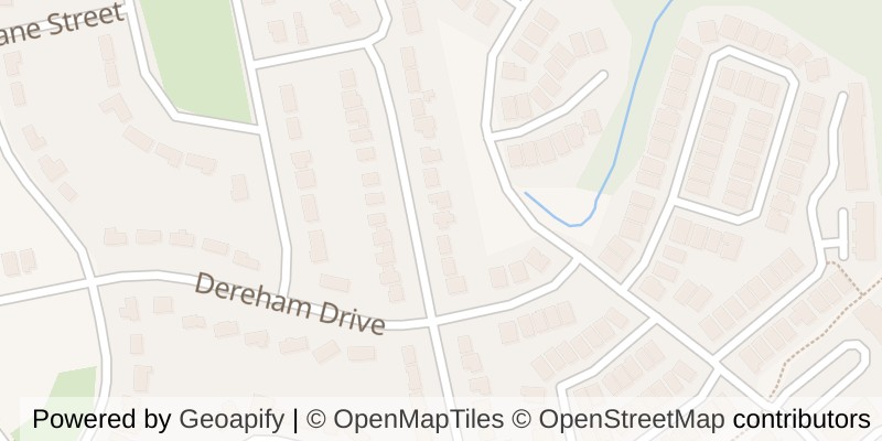 Map of 18 DENRICH AVENUE, Tillsonburg
