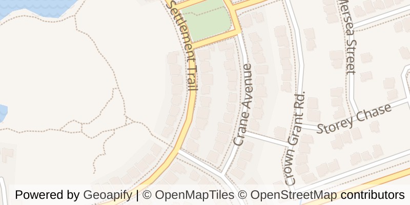 Map of 3580 SETTLEMENT TRAIL, London South (South V)