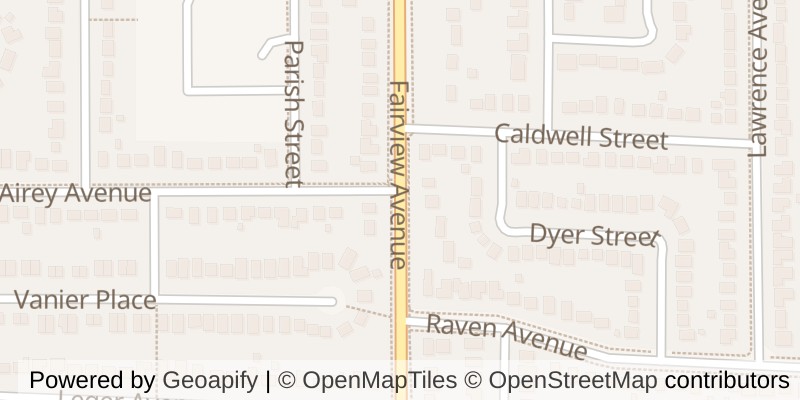 Map of 190 FAIRVIEW AVENUE, St. Thomas