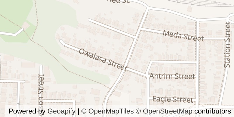 Map of 21 OWAISSA STREET, St. Thomas