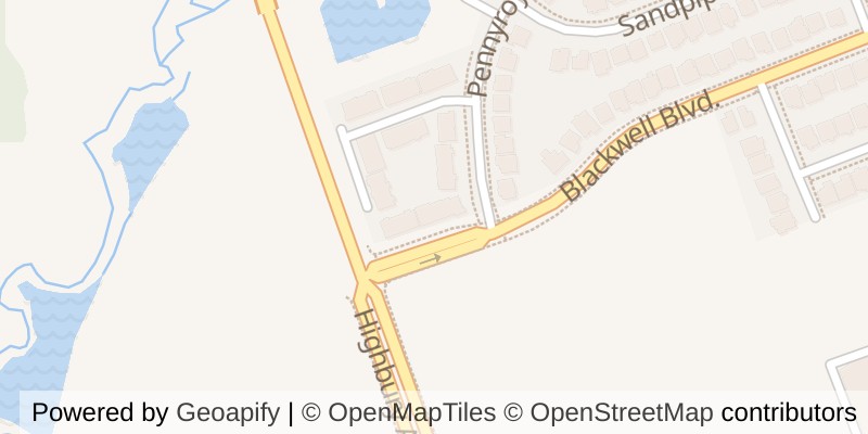 Map of 6 - 1434 BLACKWELL BOULEVARD, London North (North D)