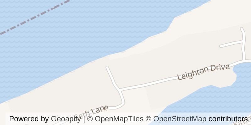 Map of 7292 LEIGHTON DRIVE, Lambton Shores (Port Franks)